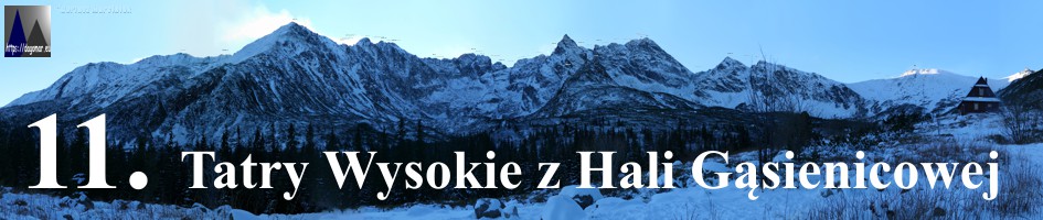 widok z Hali Gąsienicowej